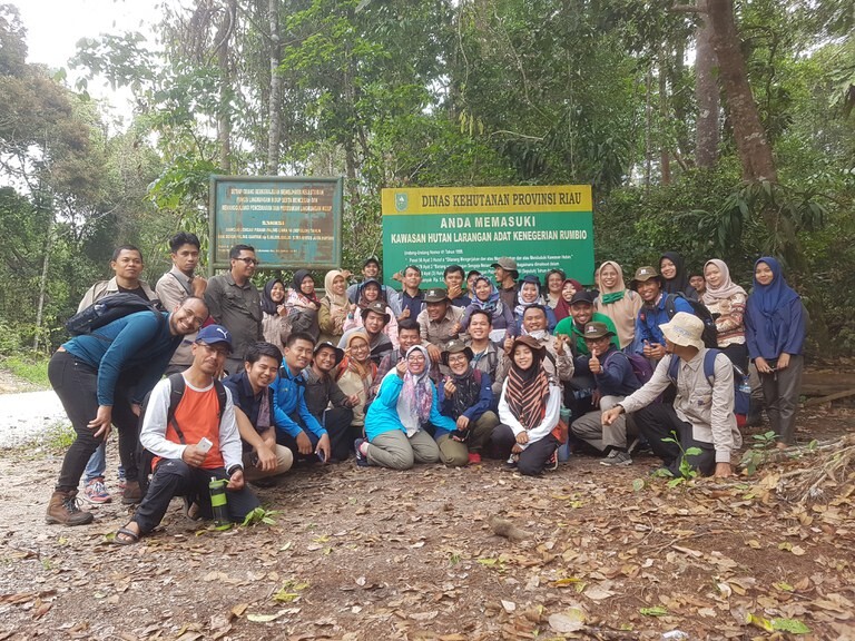 Launch of Village Facilitators Network in Riau, Indonesia