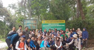 Launch of Village Facilitators Network in Riau, Indonesia
