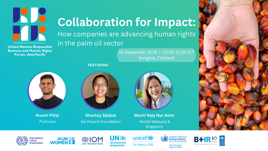 UN Responsible Business and Human Rights Forum for Asia-Pacific 2026