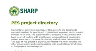 PES (Payments for Ecosystem Services) Project Directory