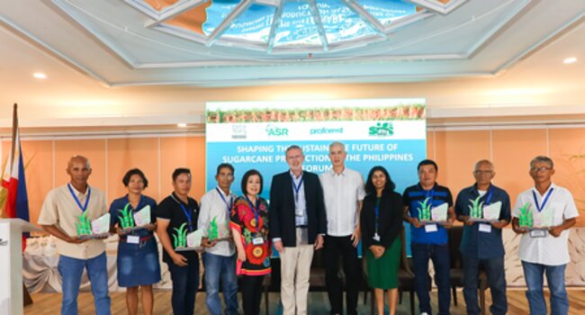 Seven agrarian reform beneficiary organizations (ARBOs) were recognized for their exemplary performance in their participation of the Responsible Sourcing from Smallholder (RSS) program.