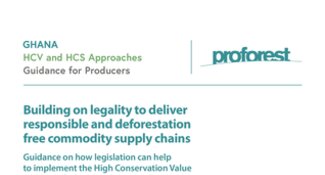 HCV and HCS in Ghana: Guidance for Producers