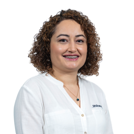 IMG: Ángela Ricaurte, Especialista en Derechos Humanos y Medios de Vida.