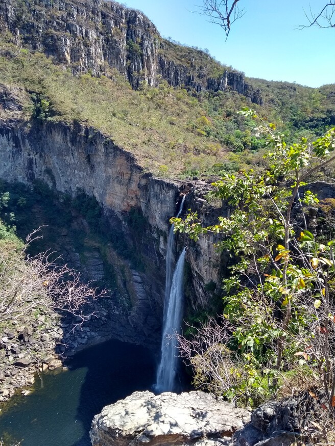Cerrado waterfall