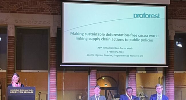 Proforest at the World Cocoa Foundation Partnership meeting