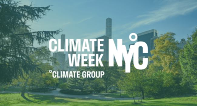 Climate Week NYC
