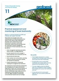 Practical assessment and monitoring of forest biodiversity