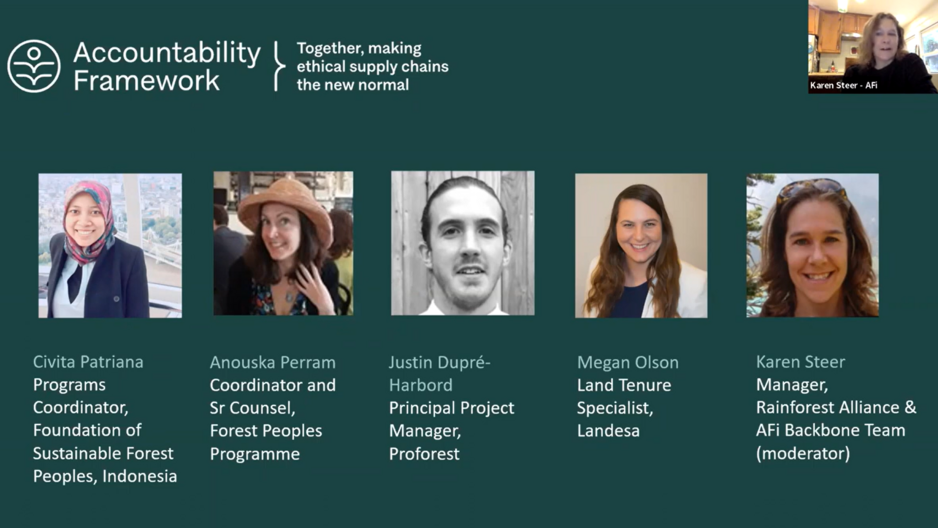 Protecting land rights in commodity supply chains