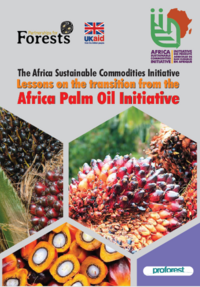 The Africa Sustainable Commodities Initiative: lessons on the transition from the Africa Palm Oil Initiative 