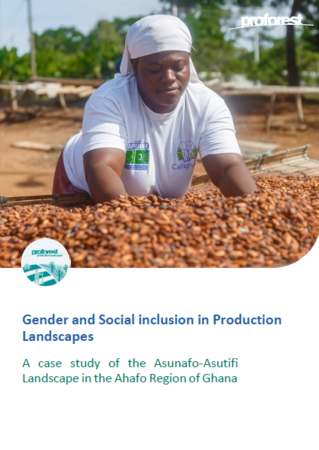 Gender and Social inclusion in Production Landscapes