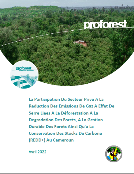 Guide pour l'engagement des entreprises prives dans la REDD+ au Cameroun