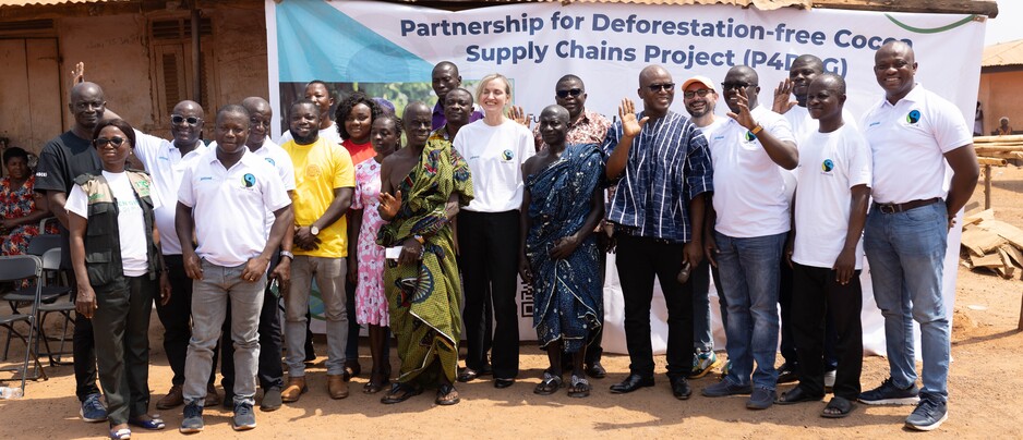 Proforest y Fairtrade se asocian para lanzar la Iniciativa para Cadenas de Suministro de Cacao Libres de Deforestación en Ghana