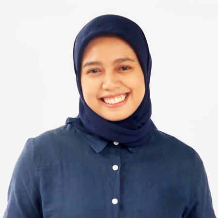 IMG: Riza Ristanti, Finance and Admin Executive.