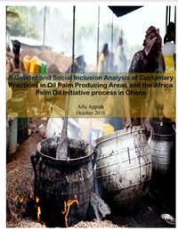 Gender and Social Inclusion Analysis of Customary Practices in Oil Palm Producing Areas and the Africa Palm Oil Initiative process in Ghana 