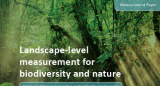 Landscape-level measurement for biodiversity and nature